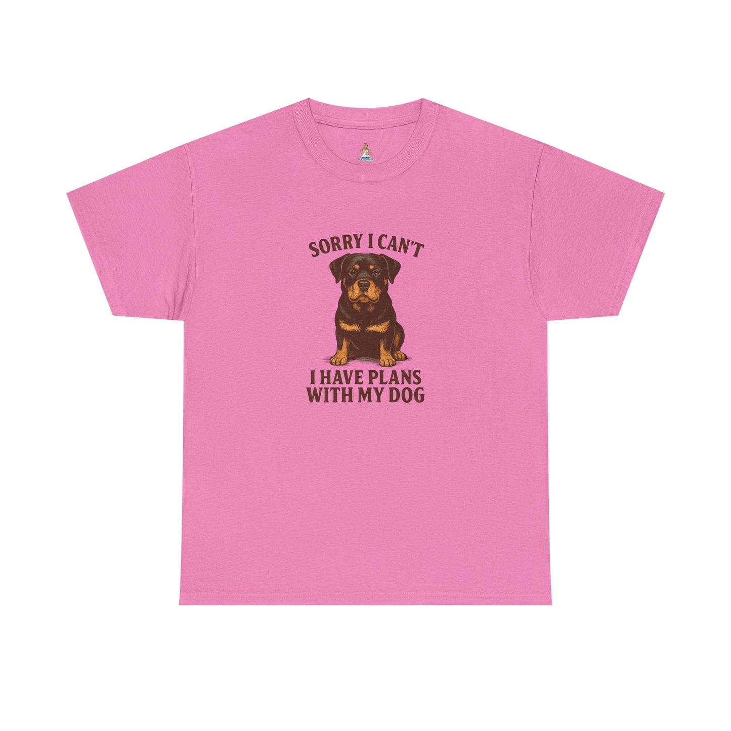 Dog-Rotweiller Sorry I can't, I Have Plans With My Dog Tee