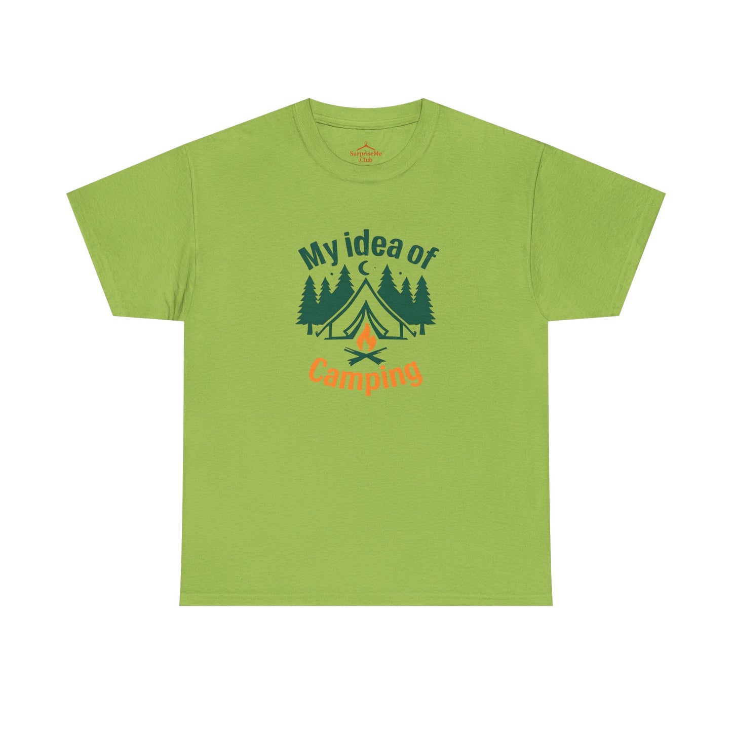 My Idea of Camping Tee & My fFamily's Idea of Camping