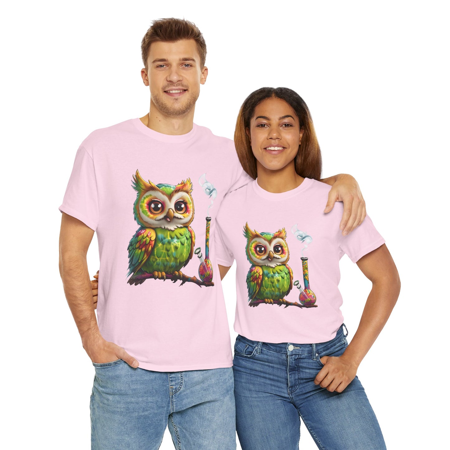 Tie-dye Owl with Bong