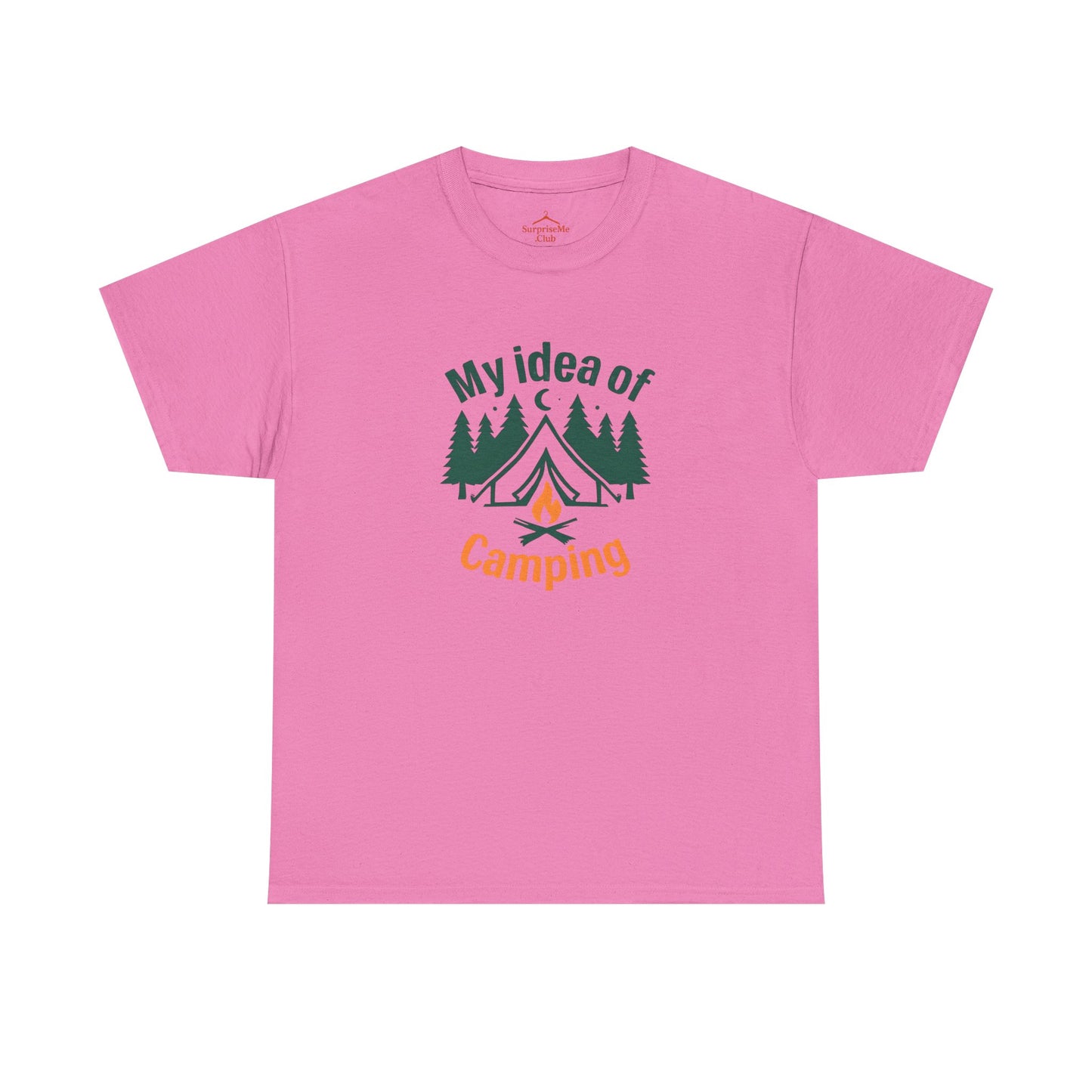 My Idea of Camping Tee & My fFamily's Idea of Camping