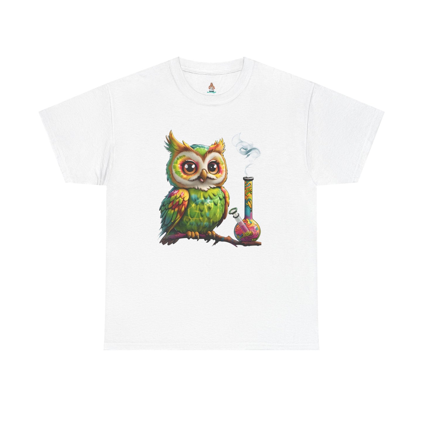 Tie-dye Owl with Bong