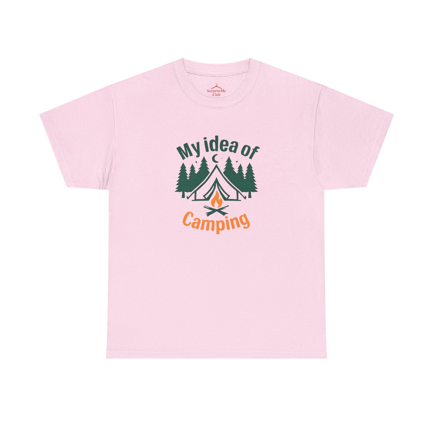 My Idea of Camping Tee & My fFamily's Idea of Camping