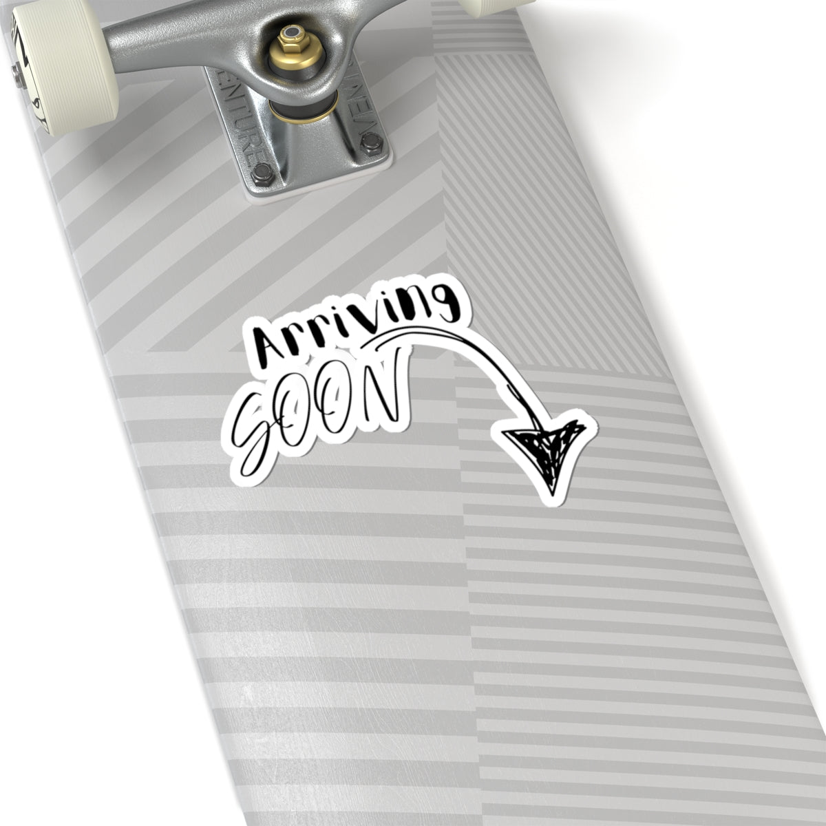 Arriving Soon Decal