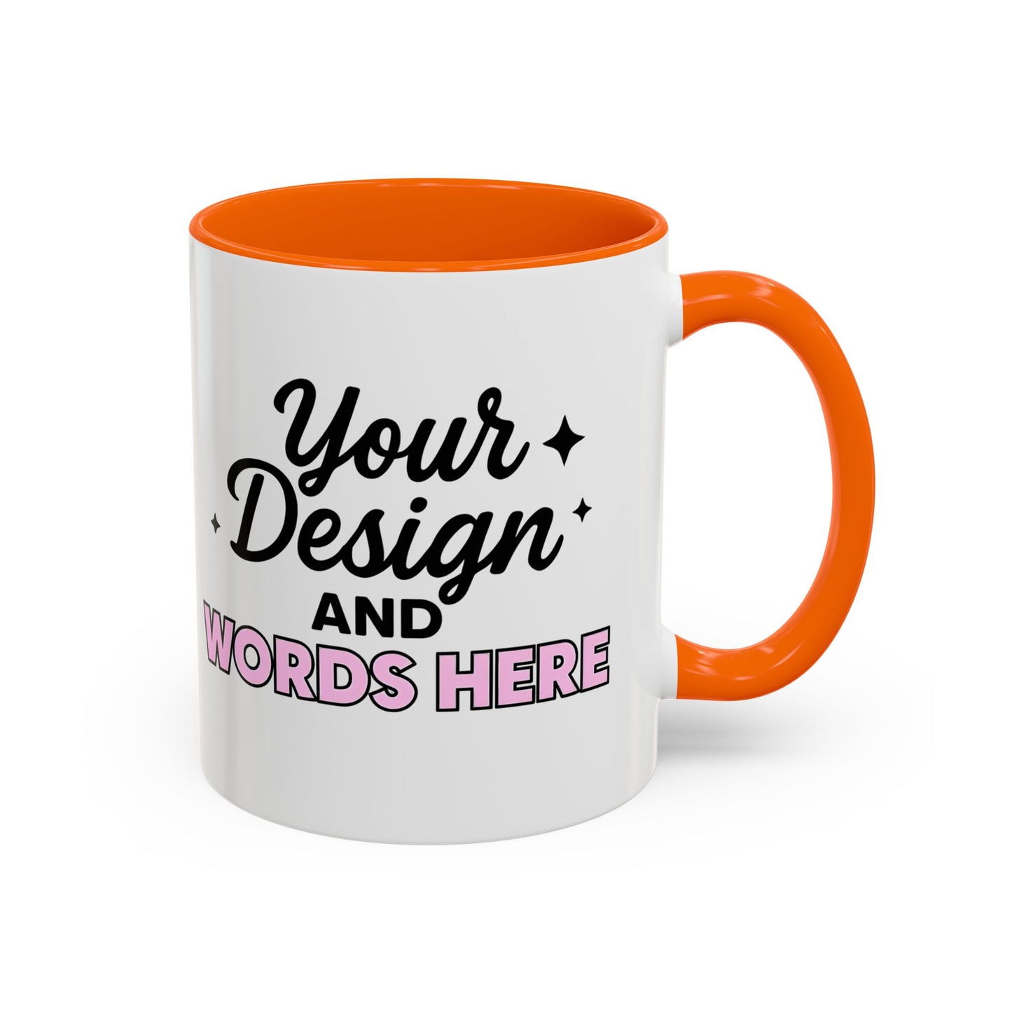 Accent Coffee Mug (11, 15oz) Personalized