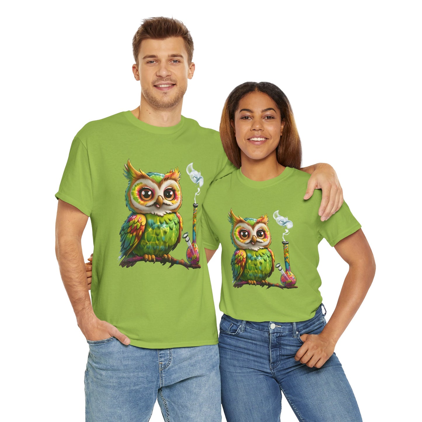 Tie-dye Owl with Bong