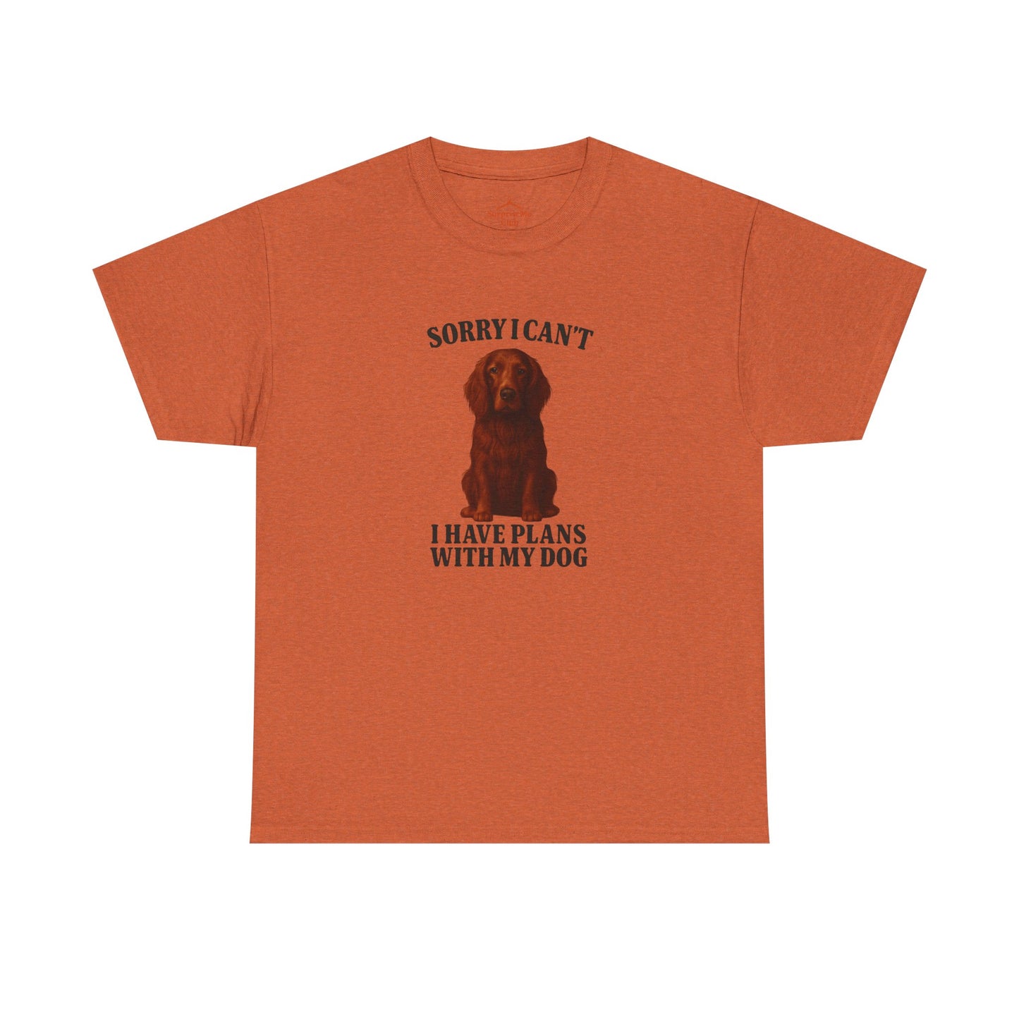 Dog-Irish Springer Sorry I can't, I have plans with my dog