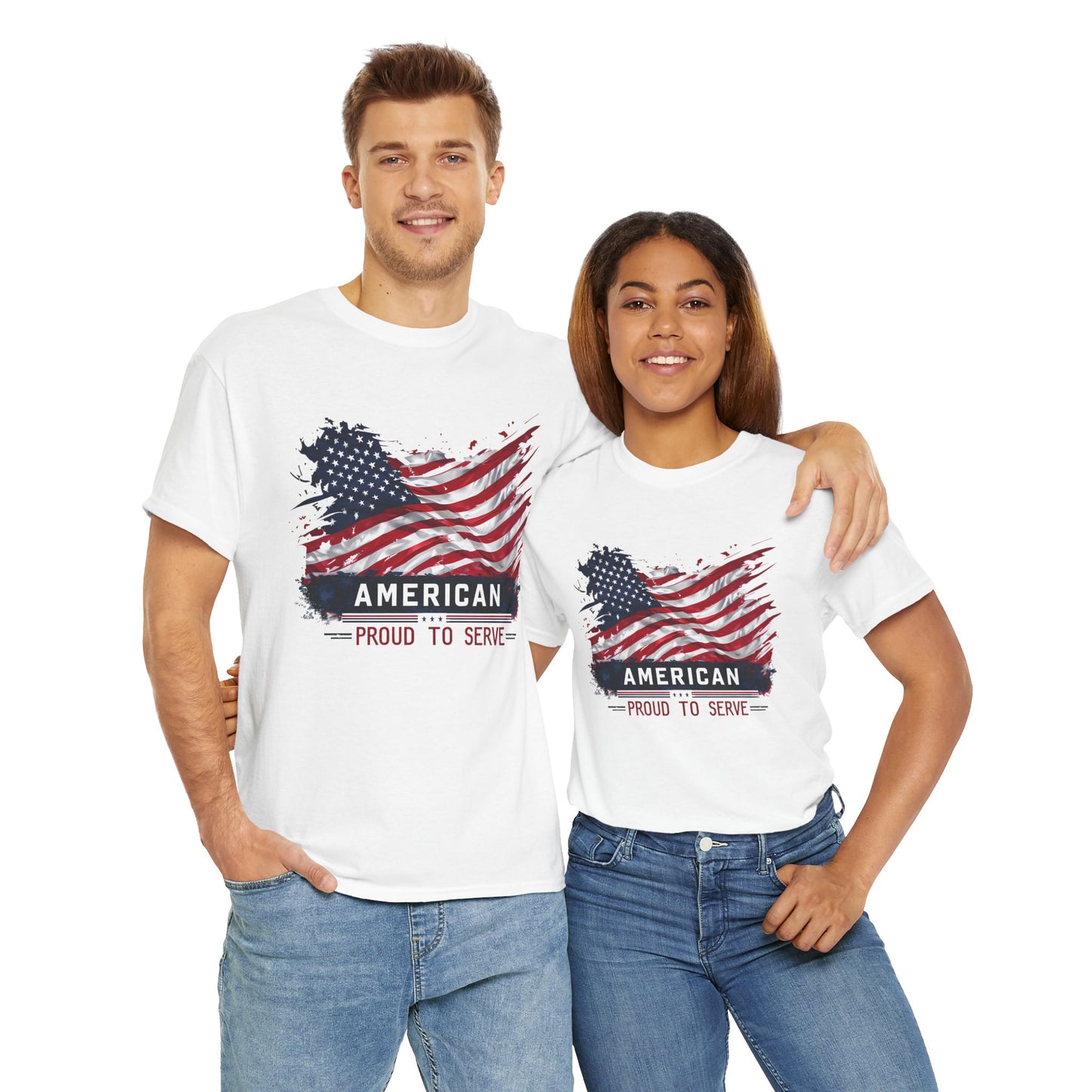 Veteran 'Merica Proud To Serve Tee