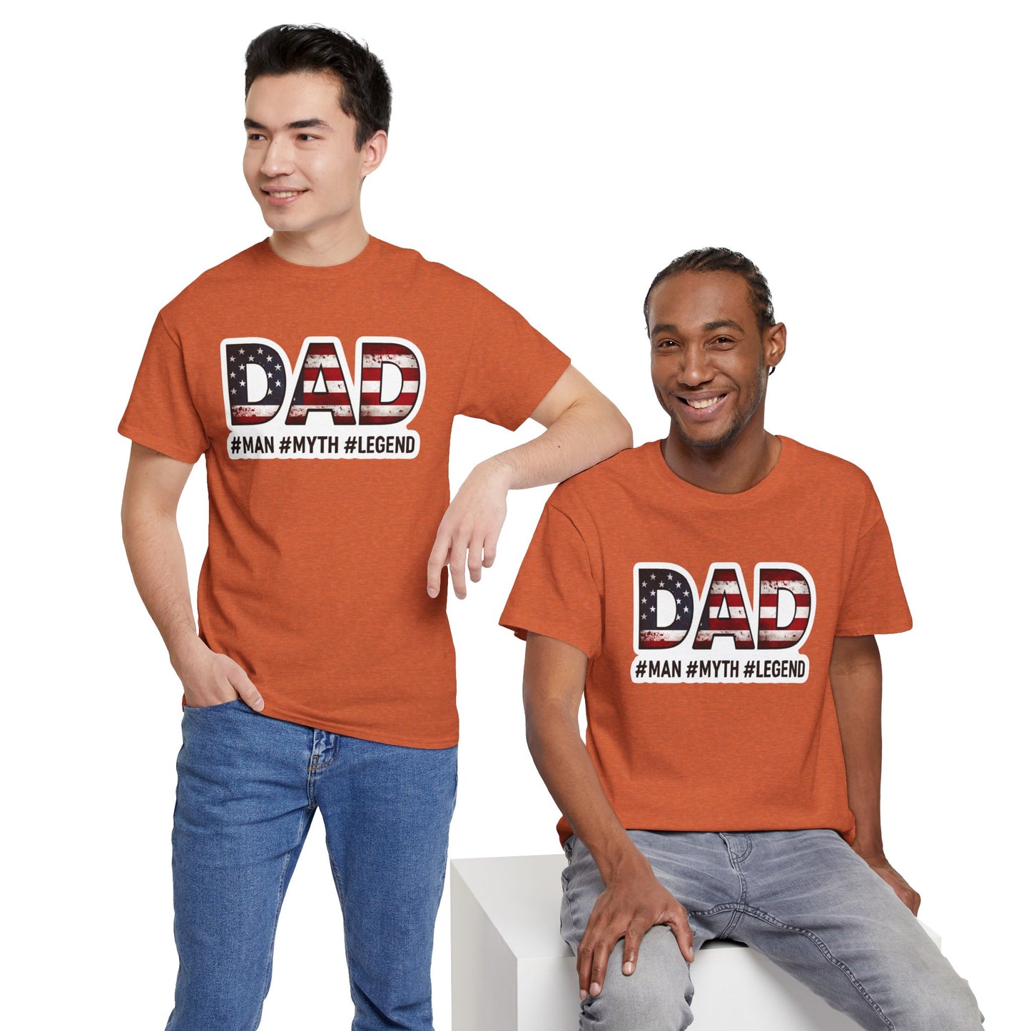 Dad #Man #Myth #Legend tee