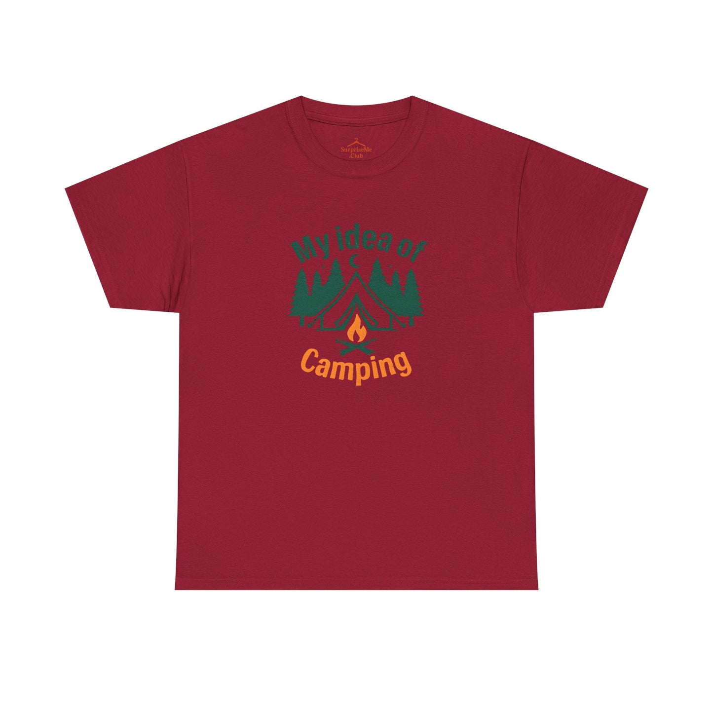 My Idea of Camping Tee & My fFamily's Idea of Camping
