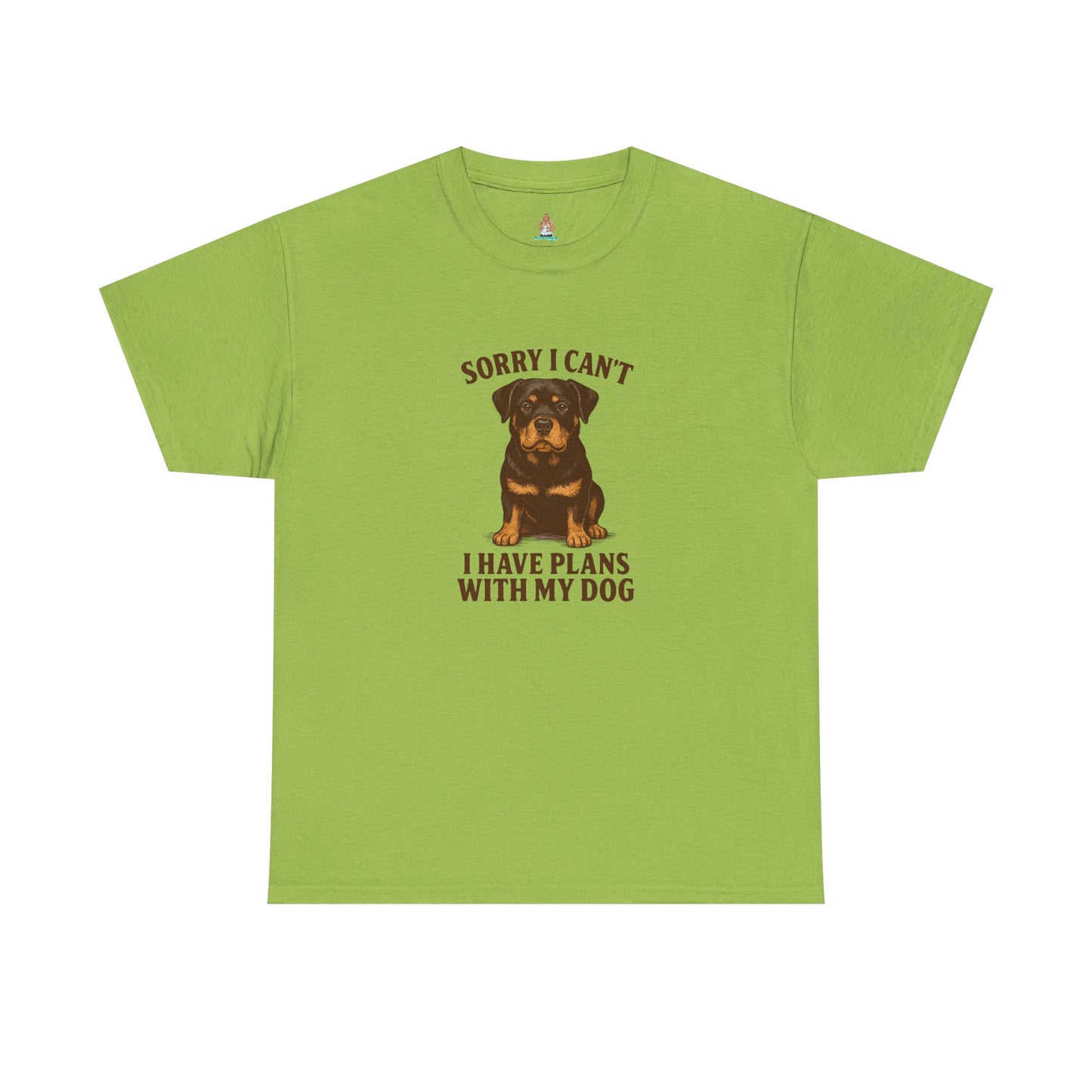Dog-Rotweiller Sorry I can't, I Have Plans With My Dog Tee