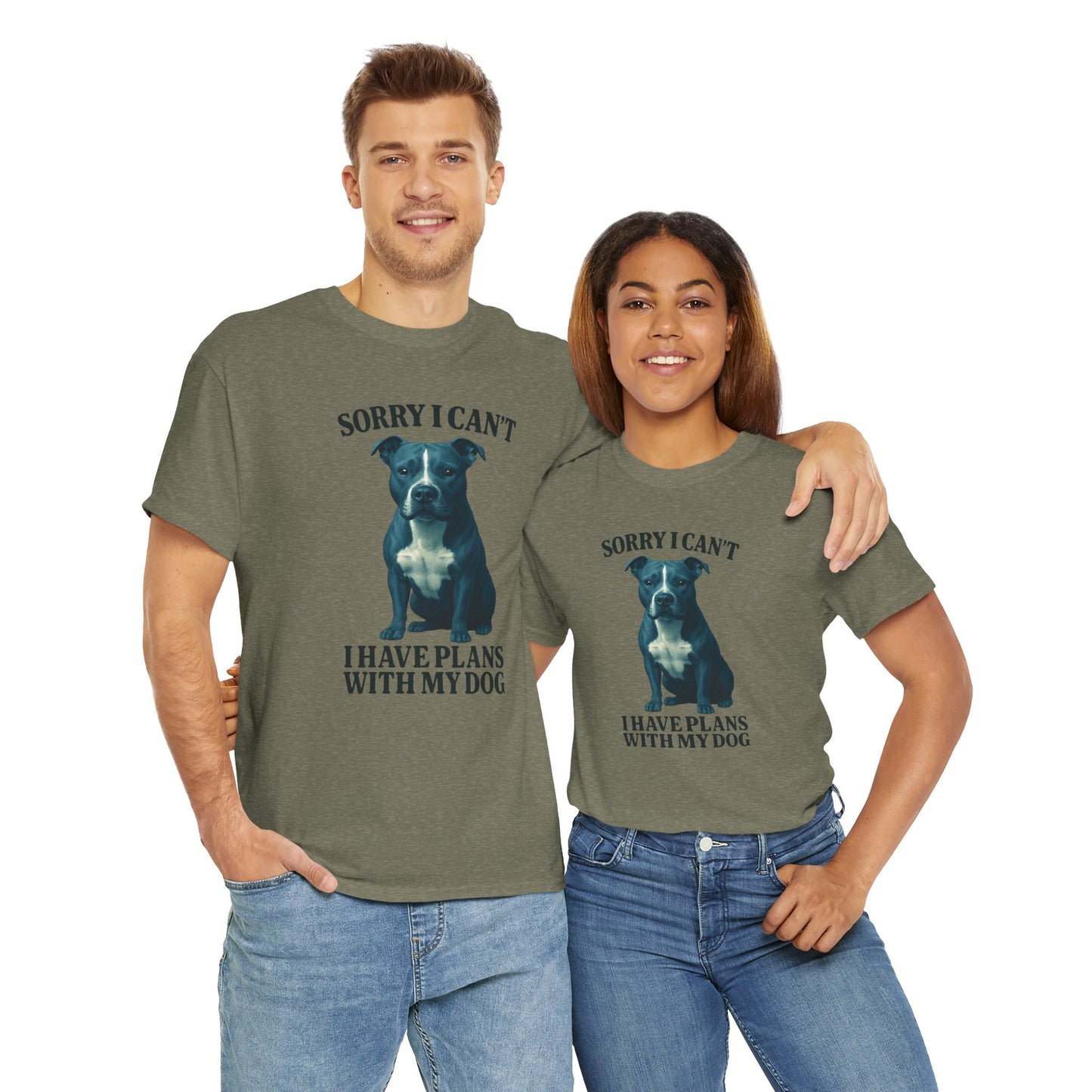 Dog-Stafford Terrior Sorry I can't, I have plans with my dogs