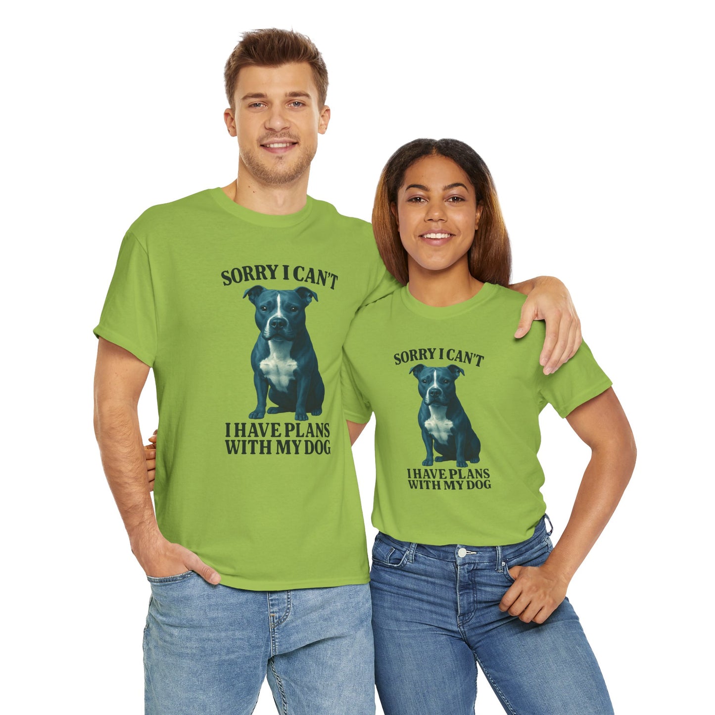 Dog-Stafford Terrior Sorry I can't, I have plans with my dogs