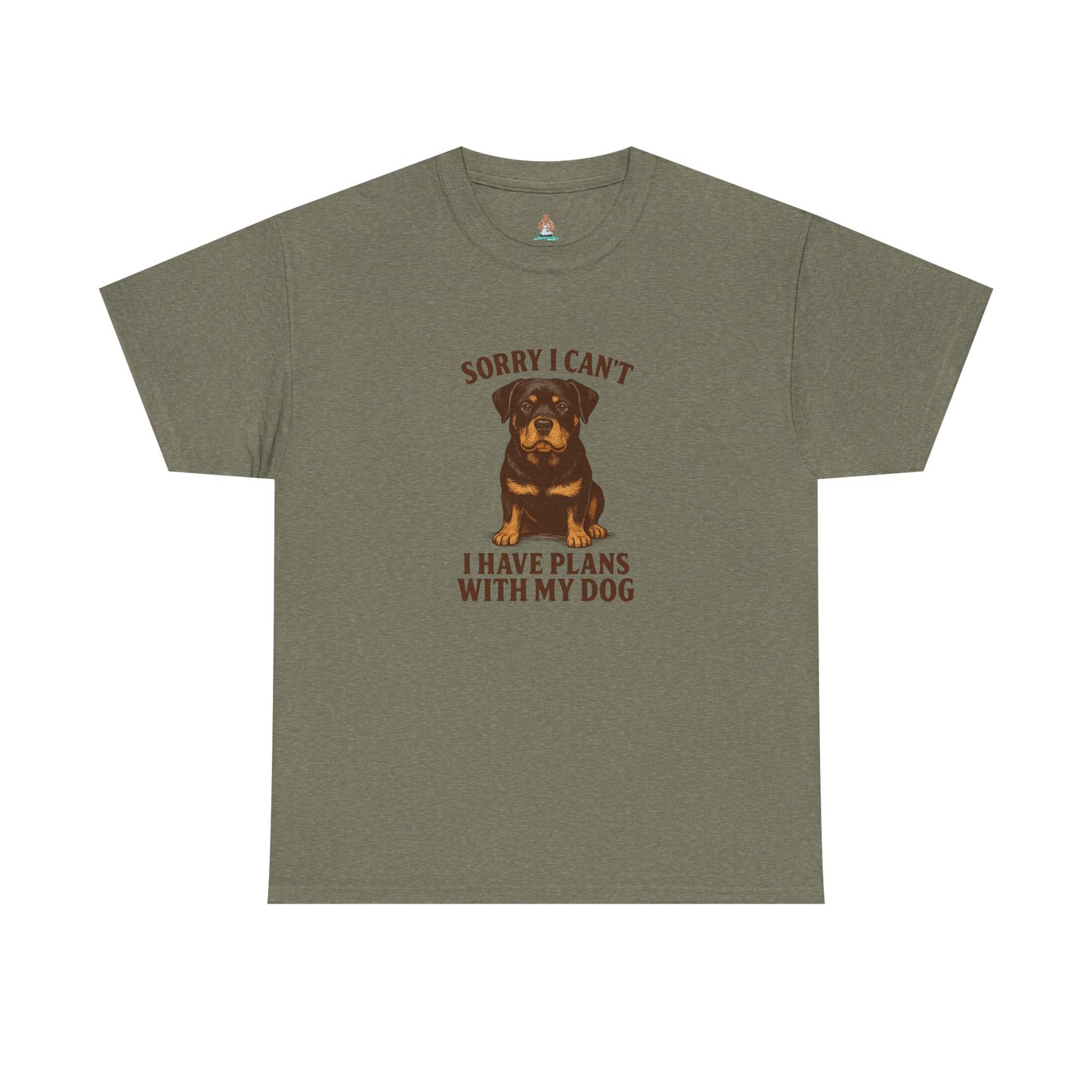Dog-Rotweiller Sorry I can't, I Have Plans With My Dog Tee