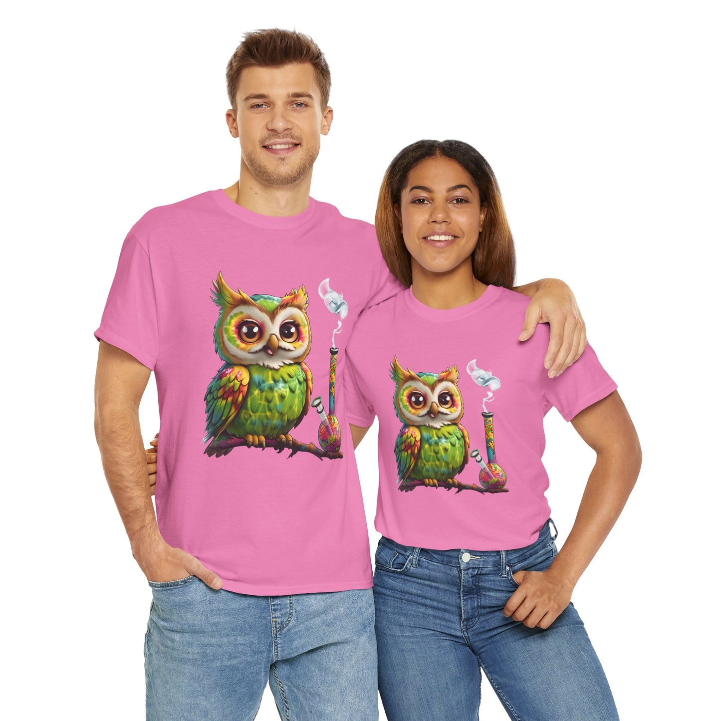Tie-dye Owl with Bong