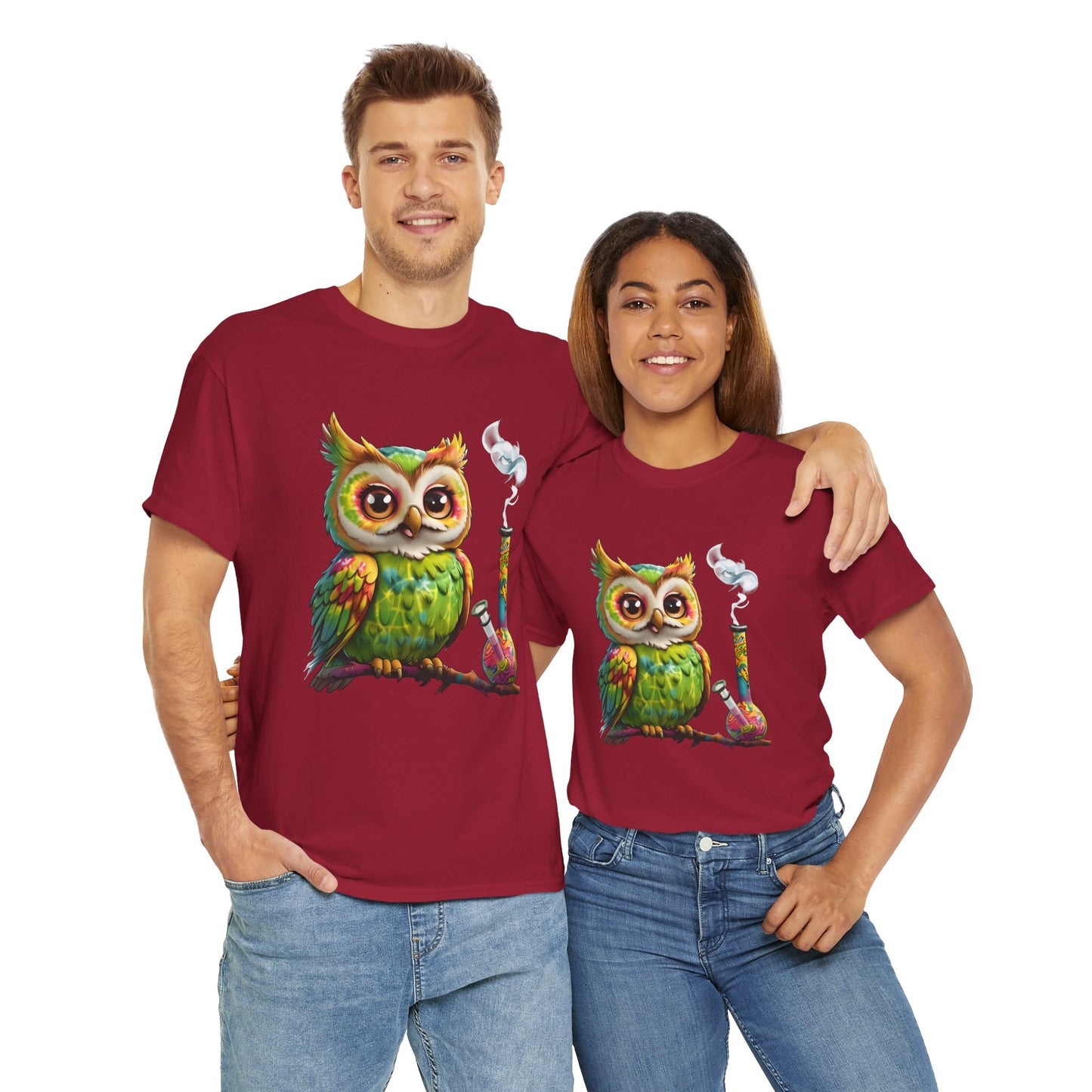 Tie-dye Owl with Bong