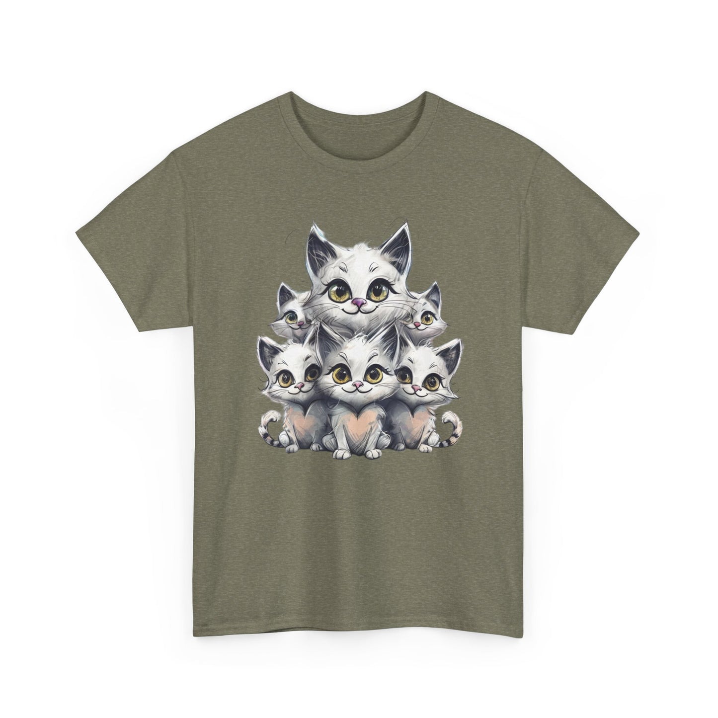 Cat Family Tee