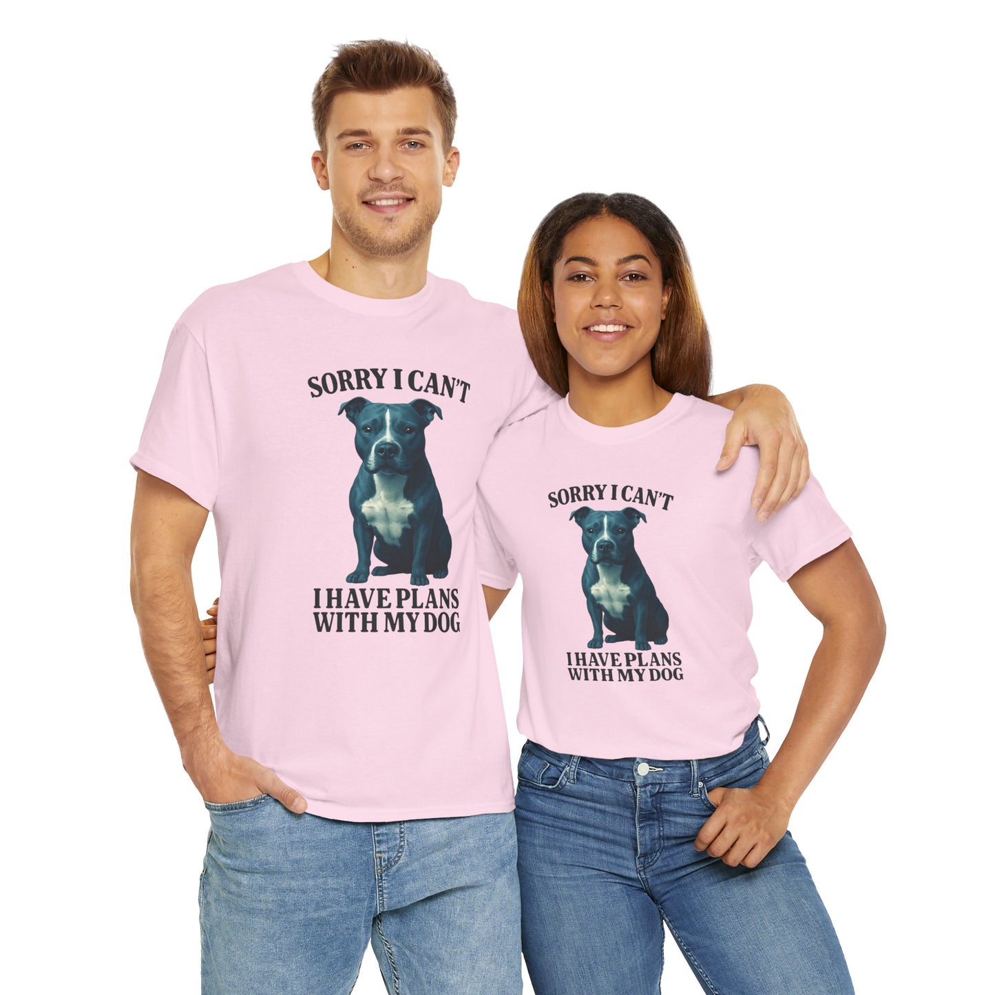 Dog-Stafford Terrior Sorry I can't, I have plans with my dogs