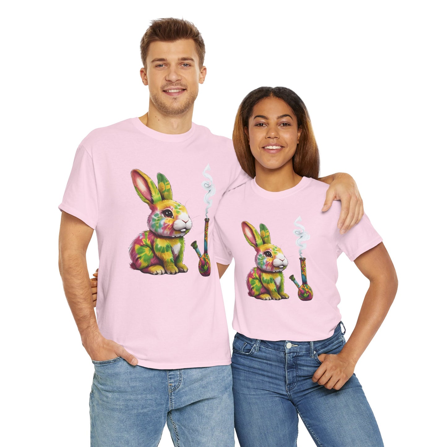 Tie-day Bunny with a Bong