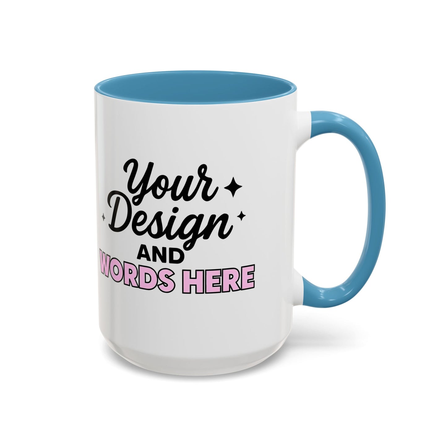 Accent Coffee Mug (11, 15oz) Personalized