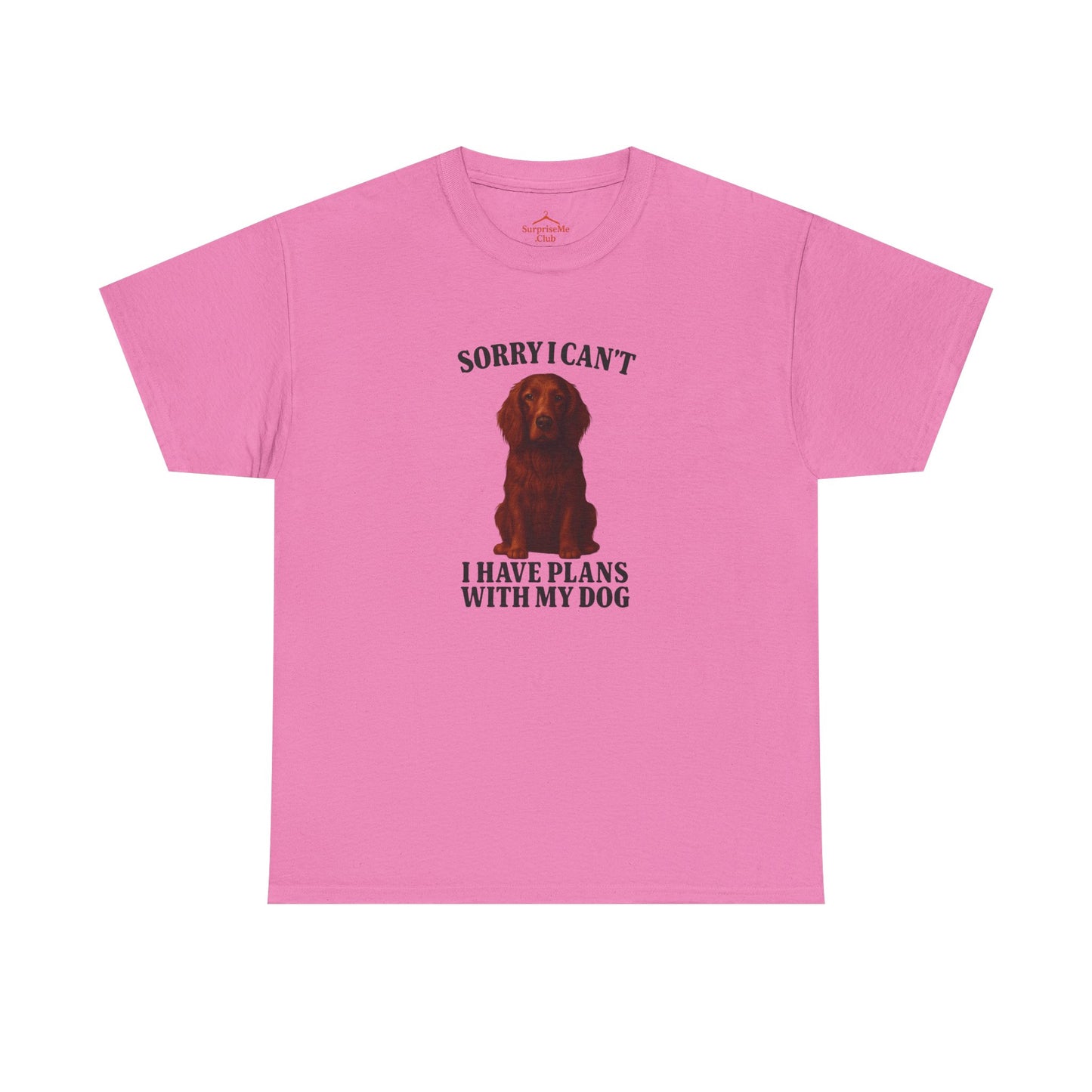 Dog-Irish Springer Sorry I can't, I have plans with my dog