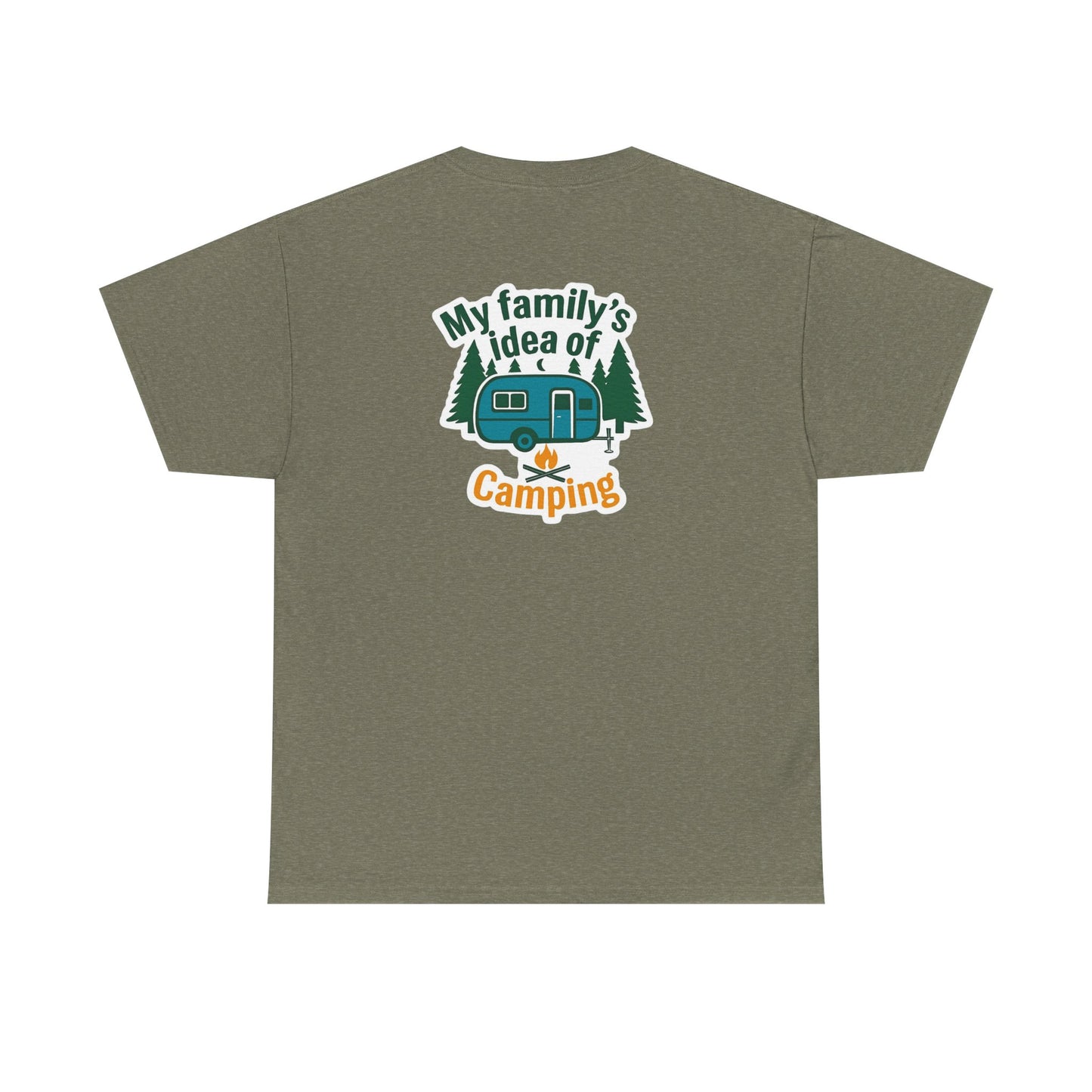 My Idea of Camping Tee & My fFamily's Idea of Camping