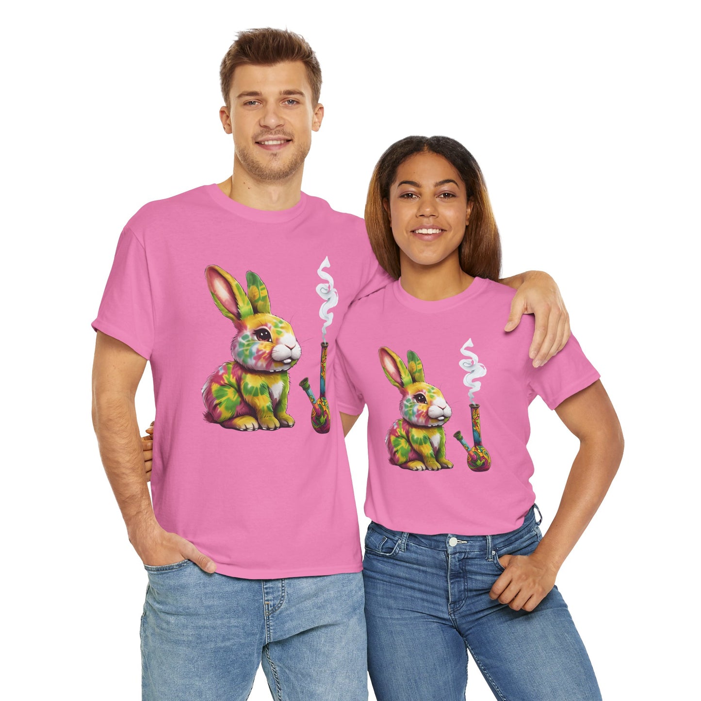 Tie-day Bunny with a Bong