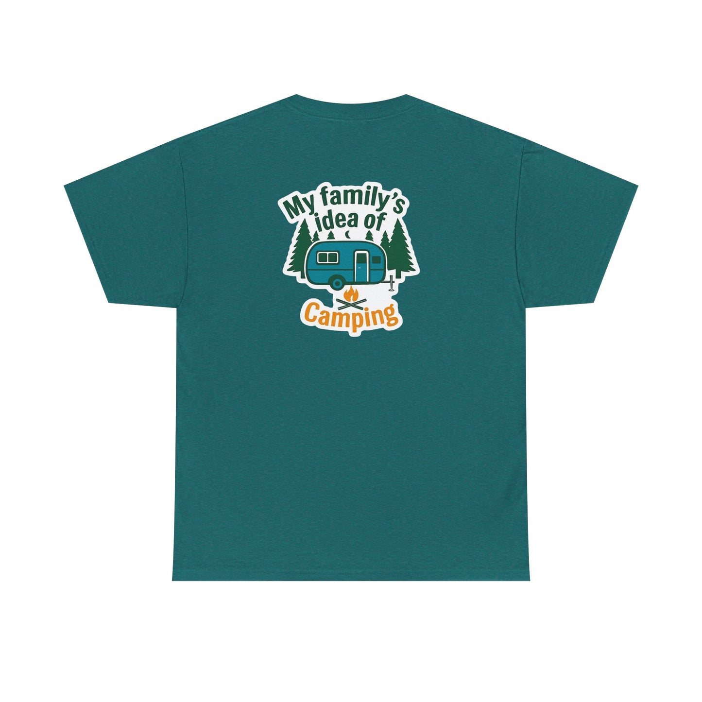 My Idea of Camping Tee & My fFamily's Idea of Camping