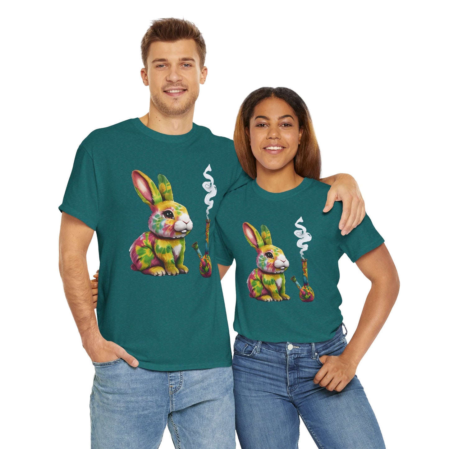 Tie-day Bunny with a Bong